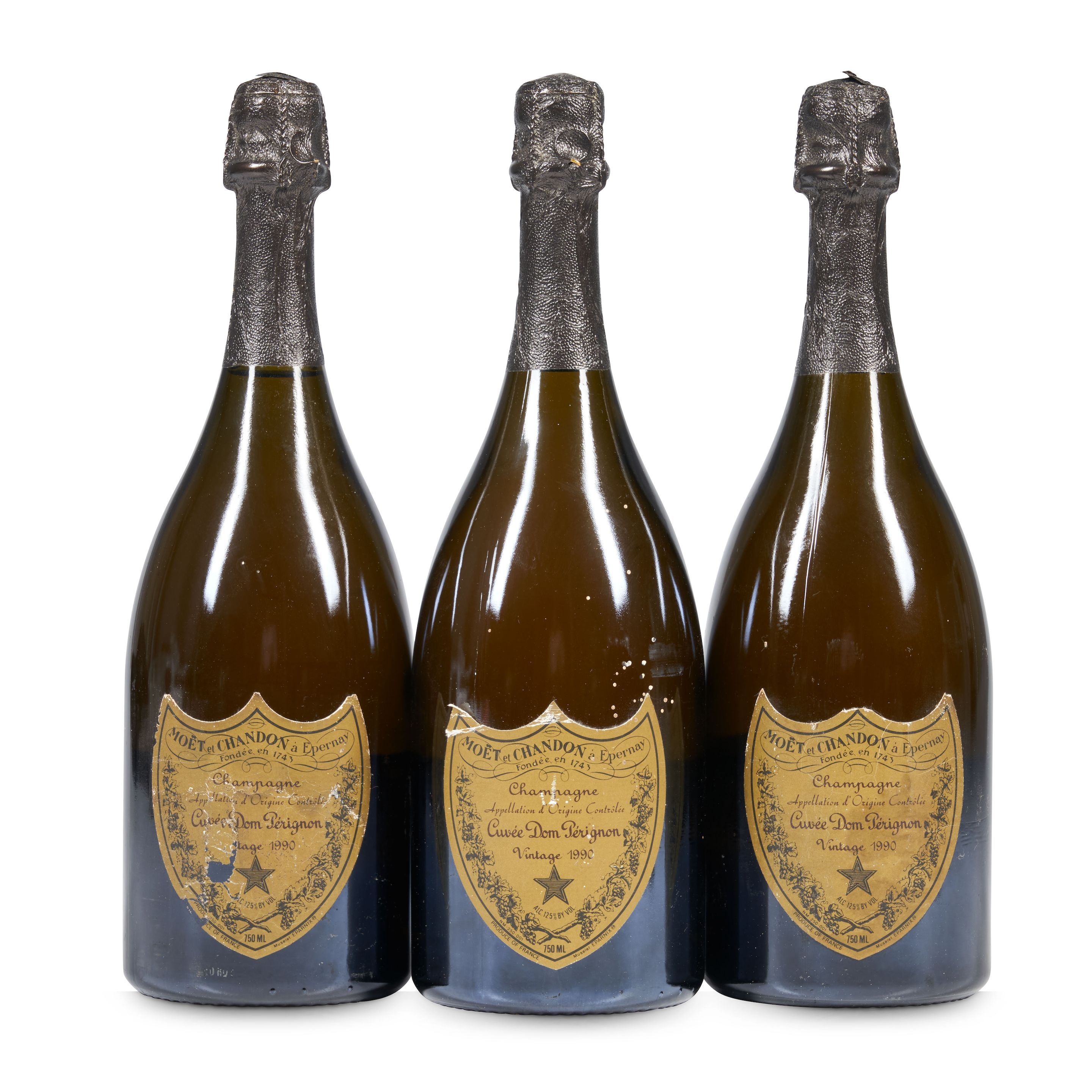 Bonhams Skinner : Dom Perignon 1990 (3 bottles)