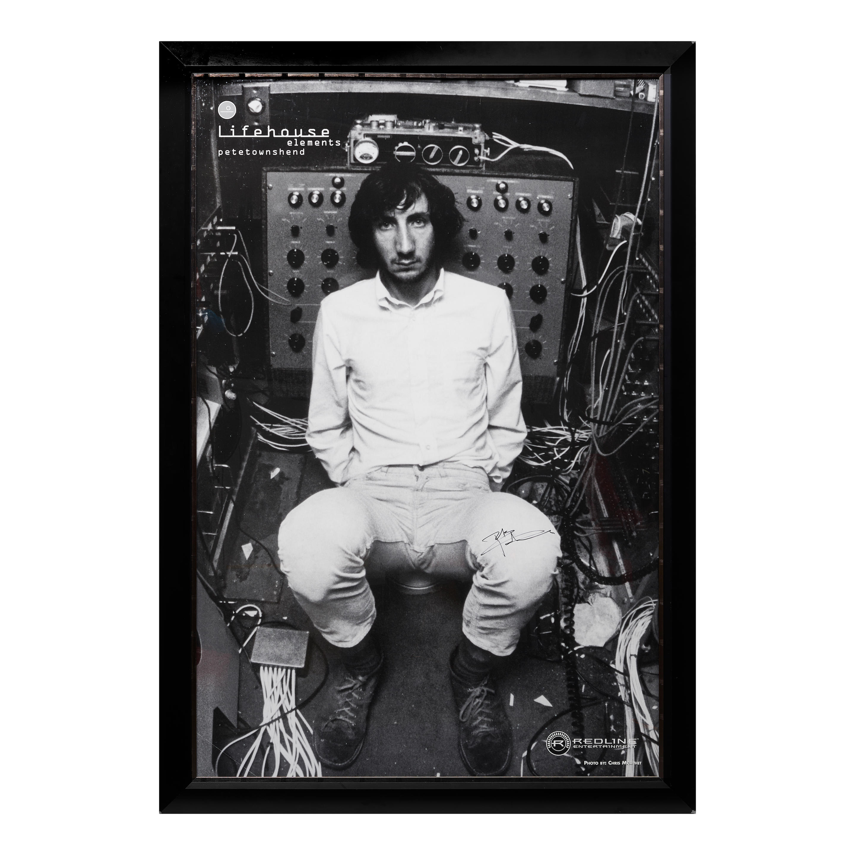 Bonhams : Pete Townshend Signed Promotional Poster for Lifehouse Elements.