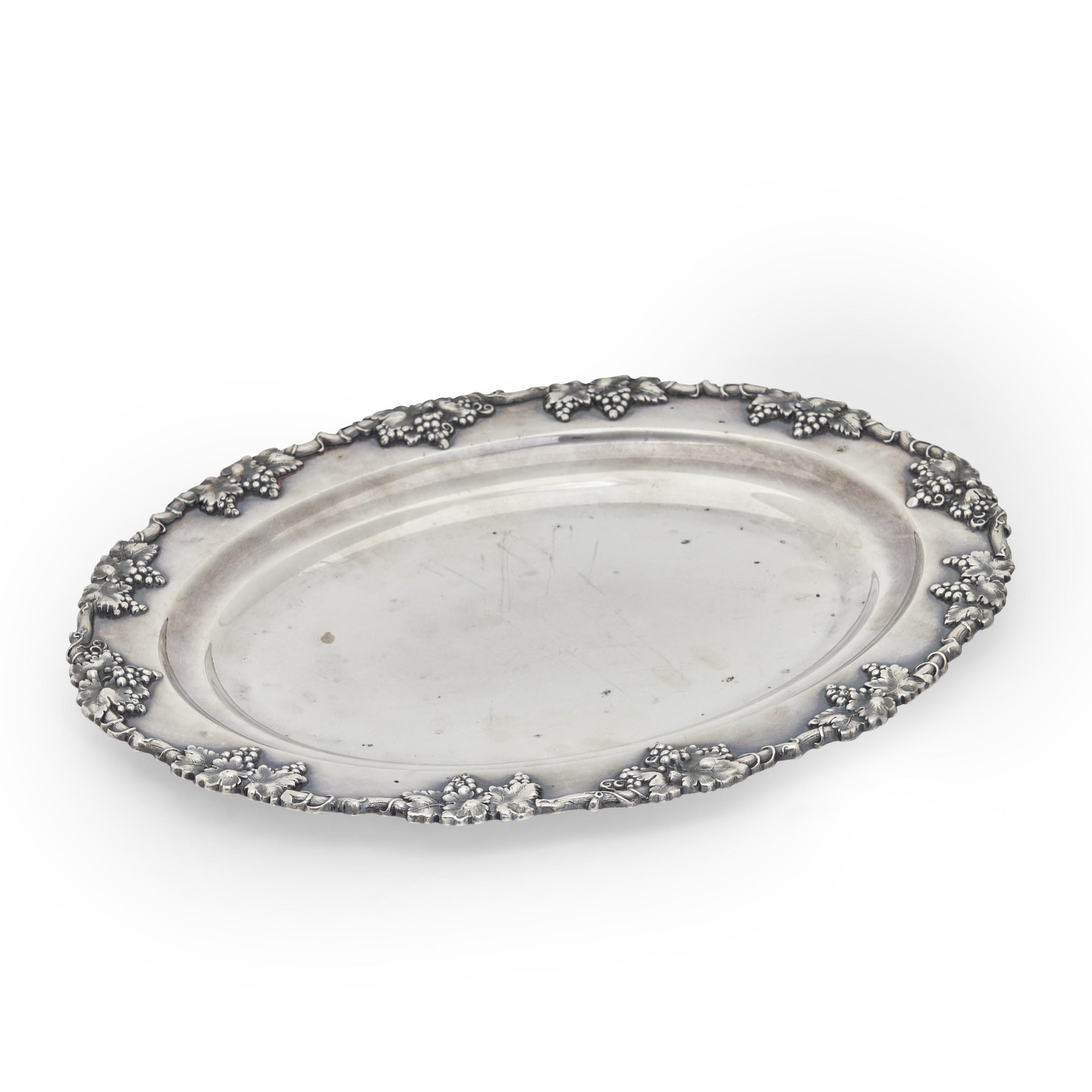 スリービー　SILVERGRAIN LONDON ENGLAND304 中古品 Bonhams Skinner : English Sterling Silver Tray,