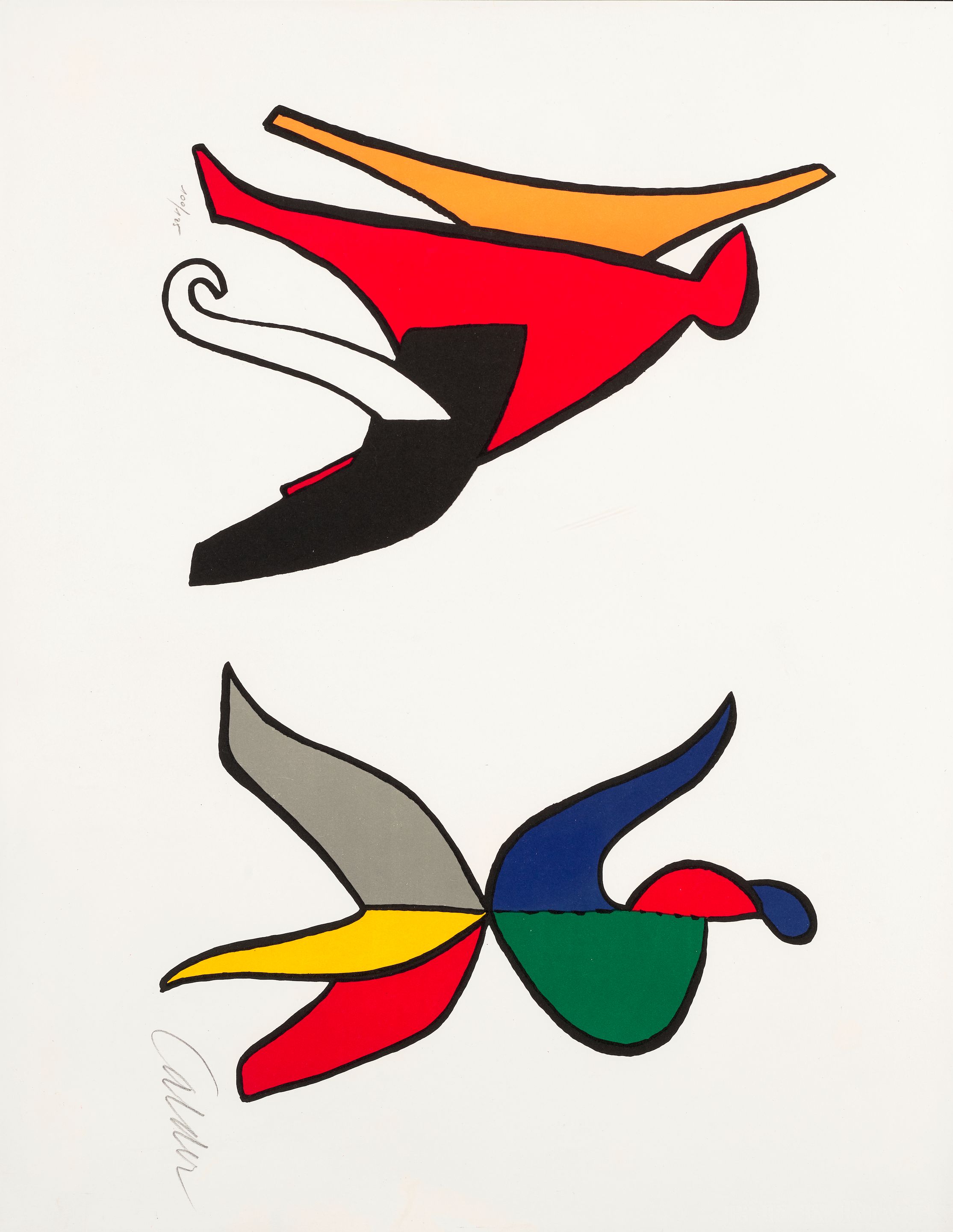 Bonhams Alexander Calder (1898-1976); Sabot et bonnet phrygien