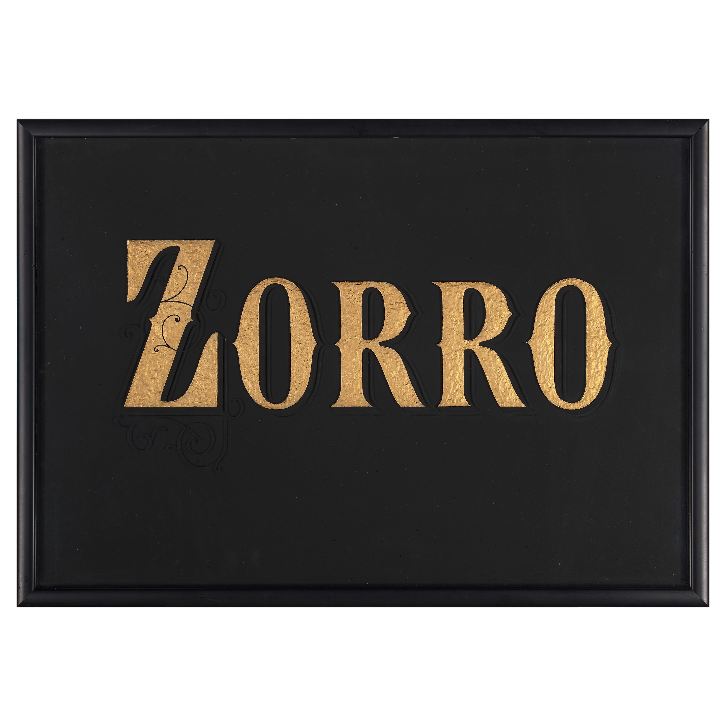 Bonhams : A Pacific Title Title-card for Zorro, image size:2880x2880