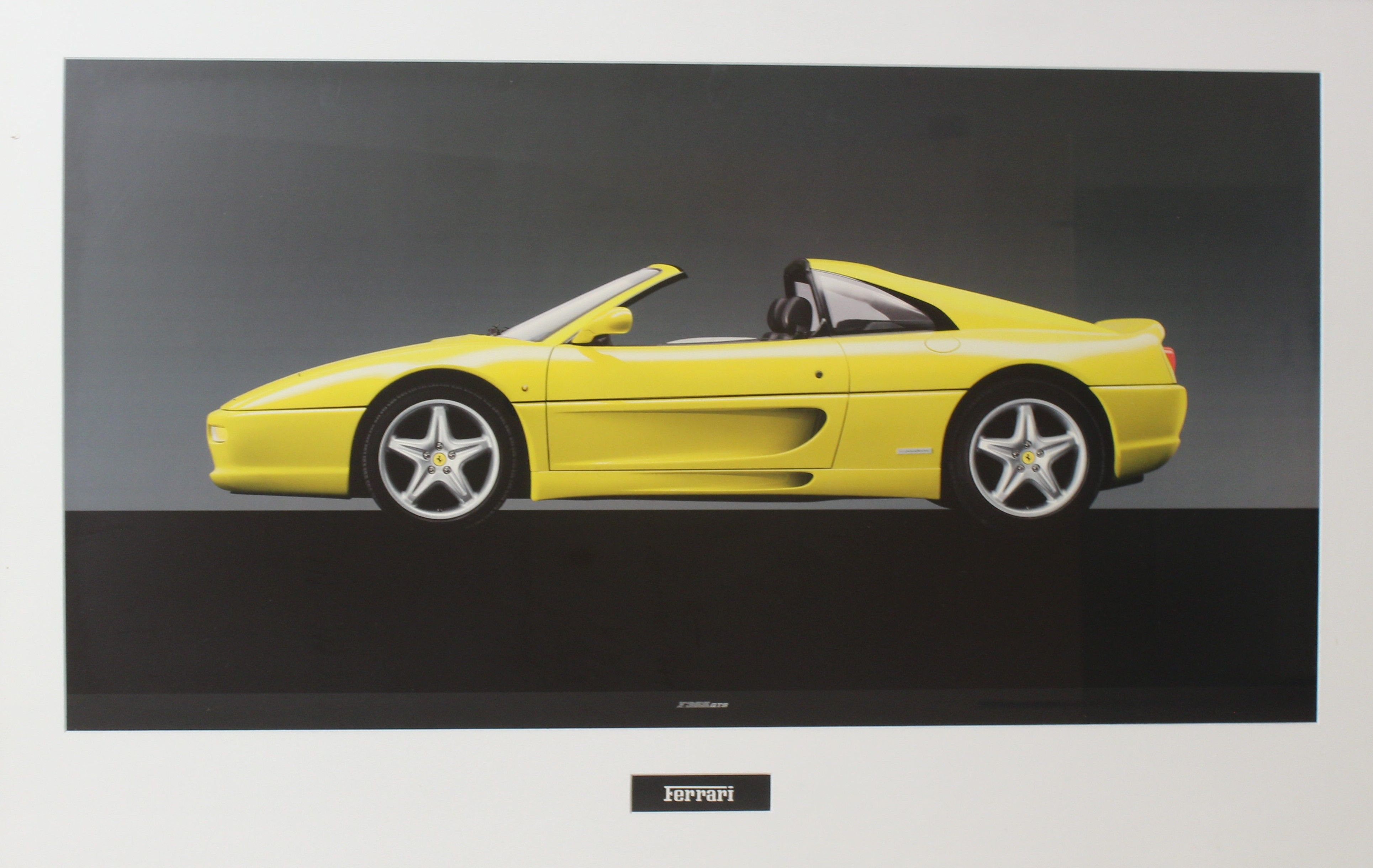 Bonhams Cars : A Ferrari F355 GTS poster