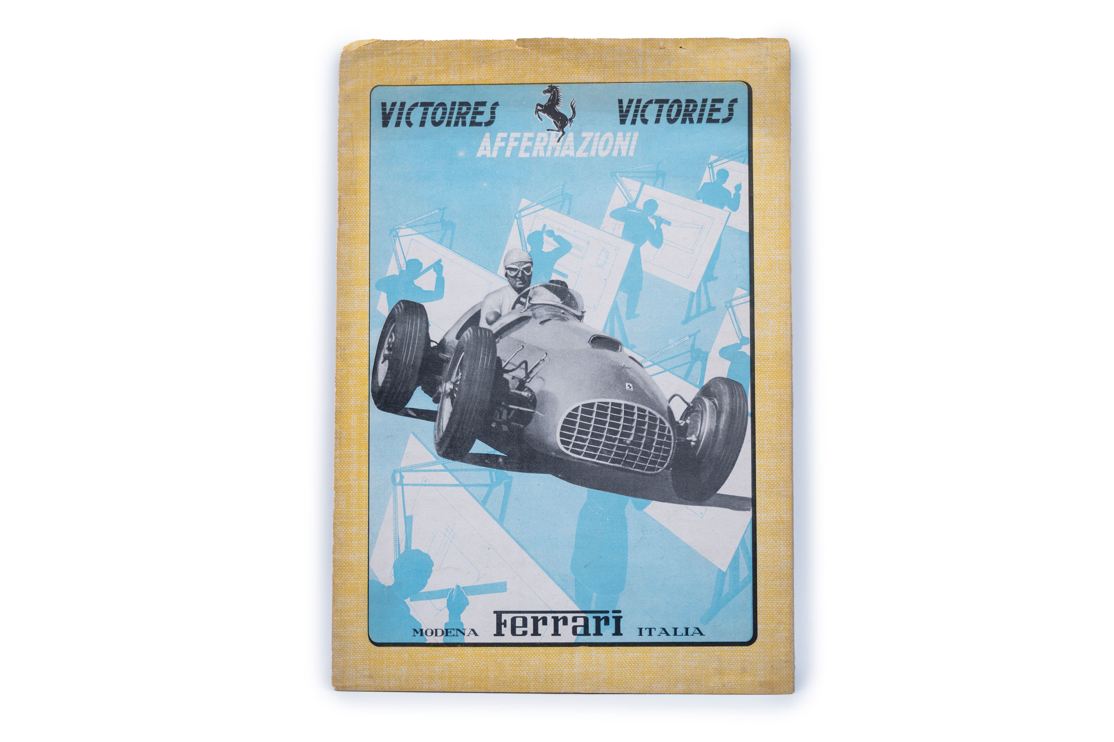 Bonhams Cars : A rare and original factory 1950 Ferrari Yearbook