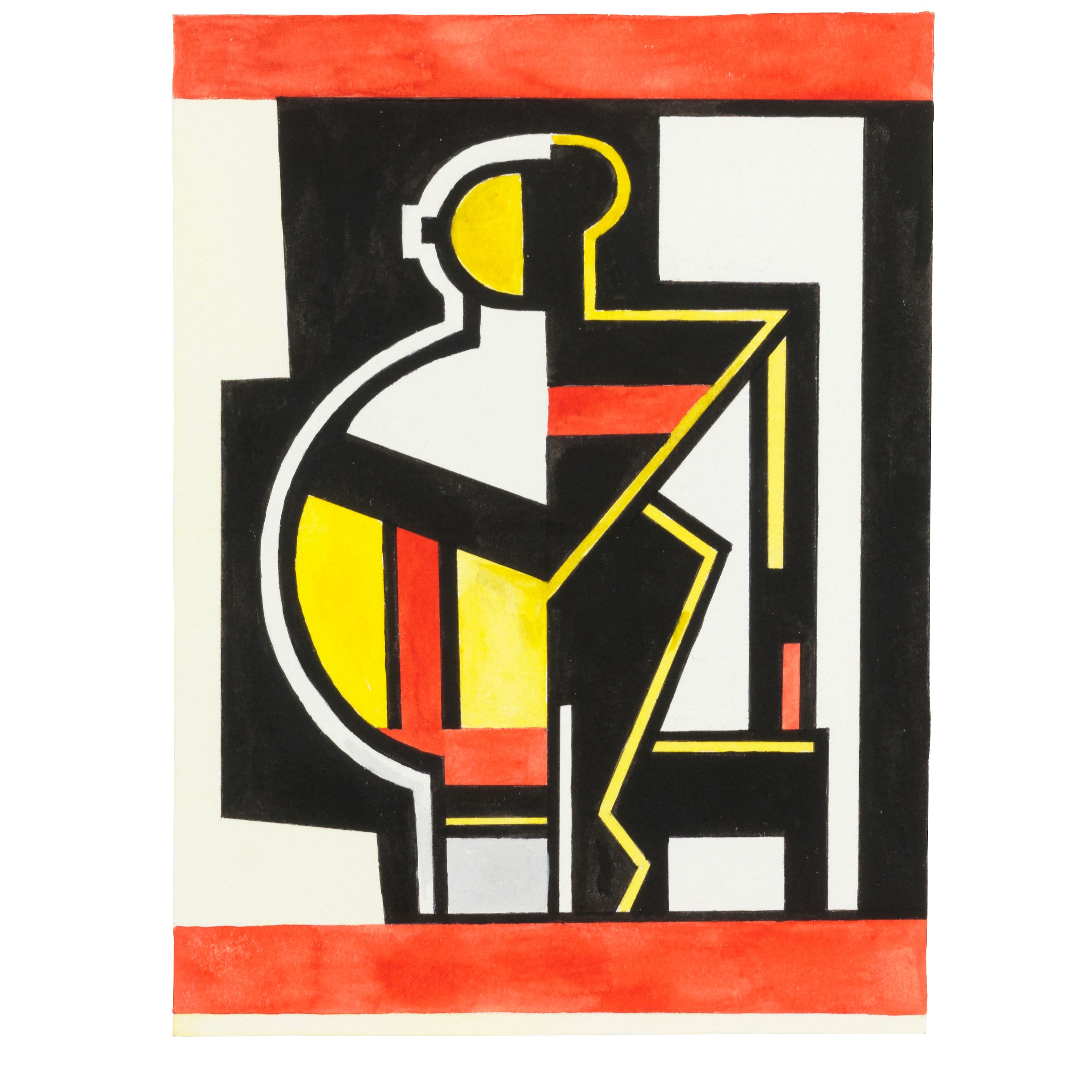 Bonhams : SHERRIE LEVINE (B. 1947) After Fernand Léger B 13 7/8 x 