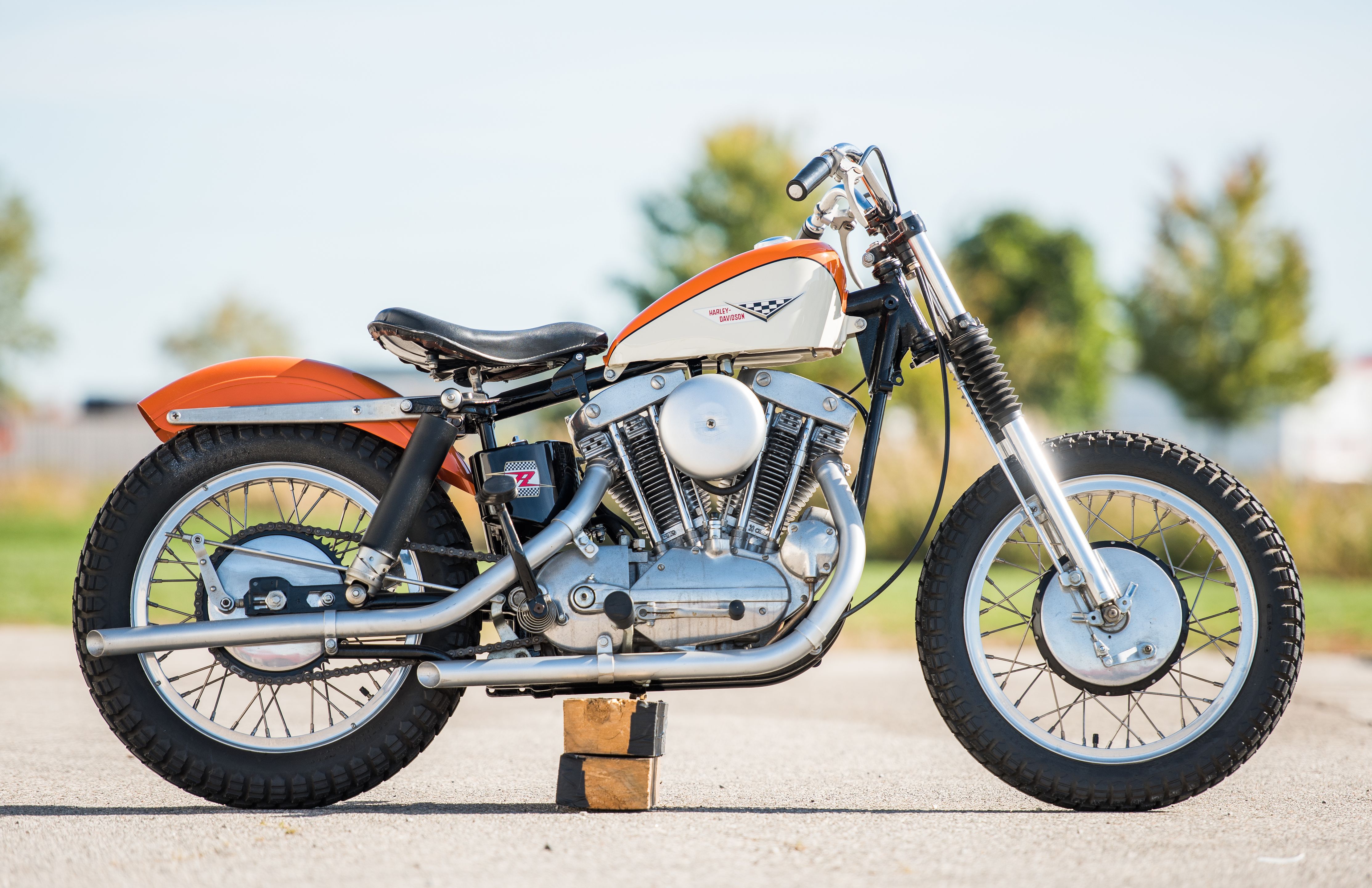 Bonhams Cars 1960 Harley-Davidson XLR Flat Tracker Engine no