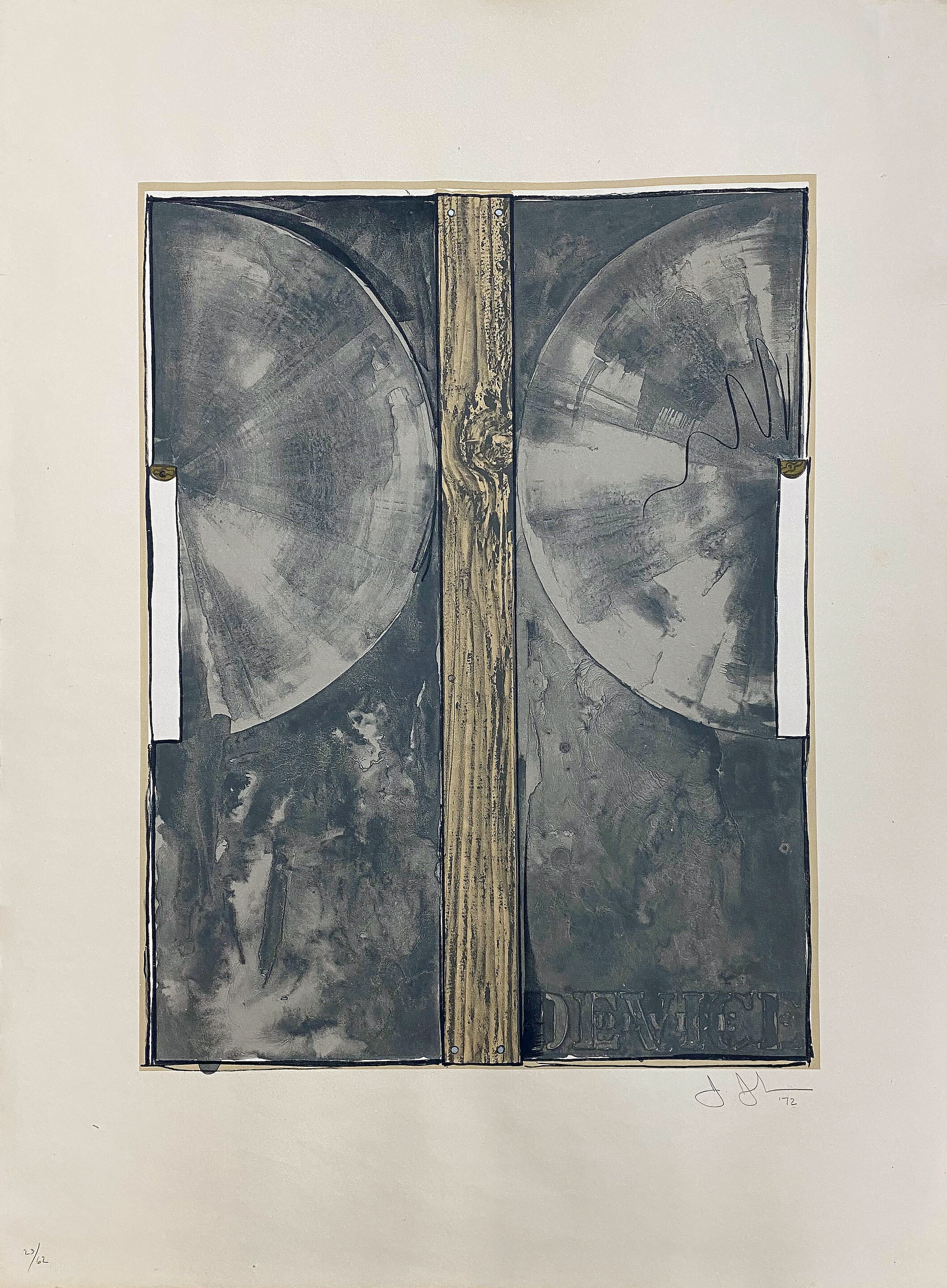 Bonhams : Jasper Johns (born 1930); Device;